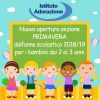 Modulo d'iscrizione alla nuova sezione PRIMAVERA A.S. 2018/19