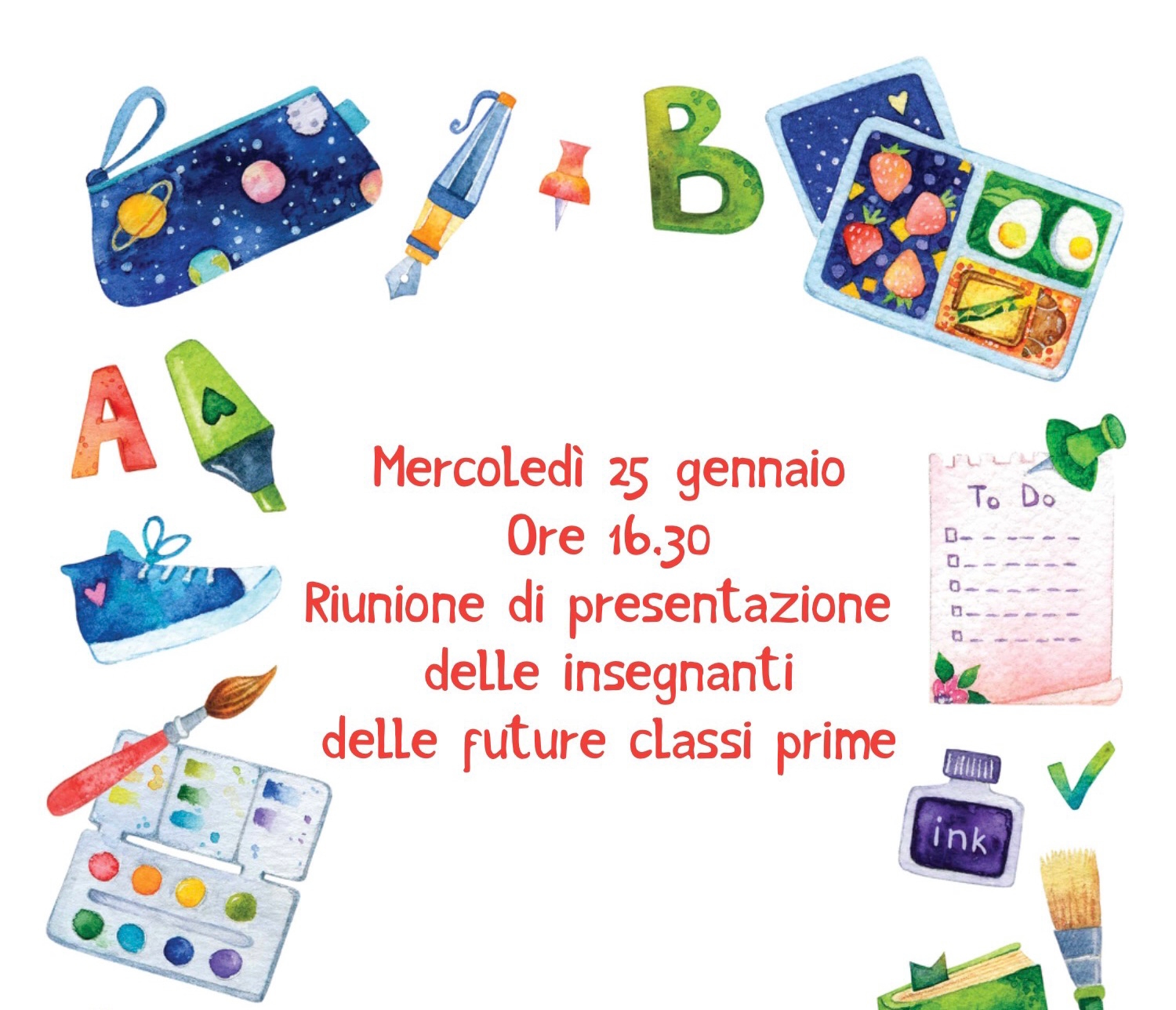 riunione classi prime