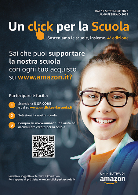 un click per la scuola small Poster A4 ITA